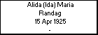 Alida (Ida) Maria Randag