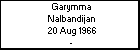 Garymma Nalbandijan