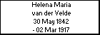 Helena Maria van der Velde