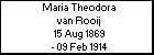 Maria Theodora van Rooij