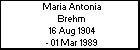 Maria Antonia Brehm
