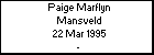 Paige Marflyn Mansveld